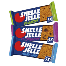 Snelle Jelle kruidkoek, ontbijtkoek of chocokoek